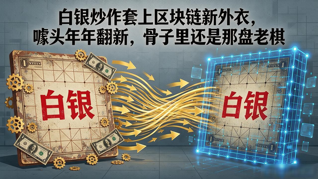 区块链外衣炒银_白银区块链骗局_炒银核心套路